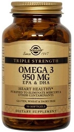 Solgar Triple Strength Omega-3 950 mg