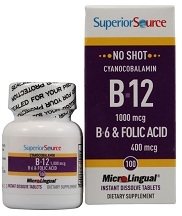Superior Source B12, B6 & Folic Acid
