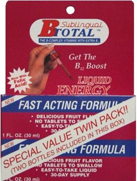 Sublingual B-Total Liquid Energy