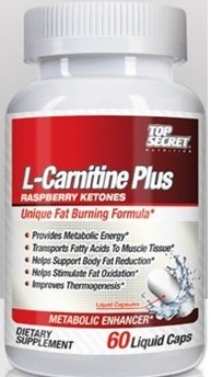 Top Secret Nutriton L-Carnitine Raspberry Ketones