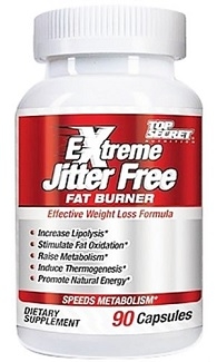 Top Secret Nutrition Extreme Jitter Free Fat Burner - 90 Caps