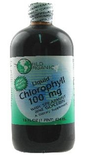 World Organics Liquid Chlorophyll 100mg