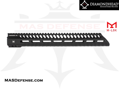 DIAMONDHEAD 13.5" VRS T-556 M-LOK HANDGUARD - 2286