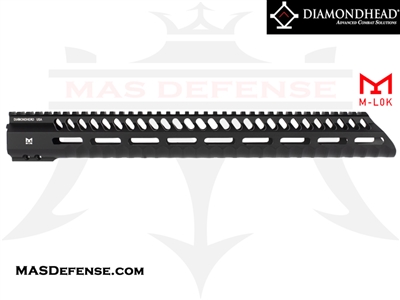 DIAMONDHEAD 15" VRS T-556 M-LOK HANDGUARD - 2296