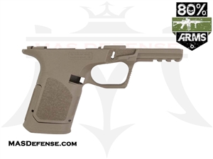 80 PERCENT ARMS GST-9 MOD1 80% LOWER RECEIVER G19 G19X G19L G17 - 38019-FDE GLOCK GST9 80% ARMS