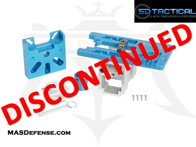 5D TACTICAL AR-15 / AR-9 PRO UNIVERSAL 80% LOWER RECEIVER ROUTER JIG - 5D-JIG15