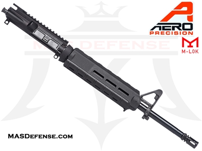 16" 5.56 /.223 AERO PRECISION BARRELED UPPER W/ PINNED FSB MAGPUL MOE - APAR502503M65 - MID-LENGTH GAS