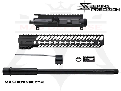 16" 300 BLACKOUT AR-15 BUILD KIT - 12" SEEKINS NOXS RAIL- NOT ASSEMBLED