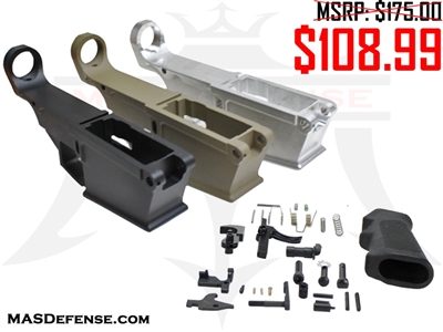 AR-10 .308 DPMS 80% LOWER - LOWER PARTS KIT COMBO
