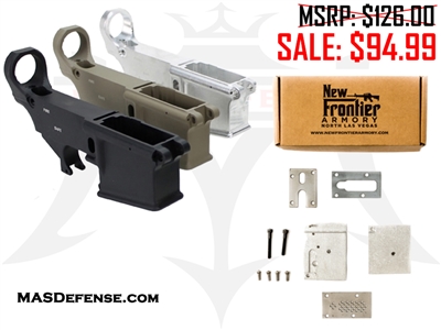 AR-15 80% LOWER AND NEW FRONTIER 80% LOWER COMPLETION JIG