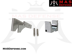 FRAME RAIL KIT 80% LOWER RECEIVER SUB COMPACT  G26 FITMENT P80-BKSC-BLK - GLOCK 26 9MM - DD26.2 - 3D PRINTED FRAME