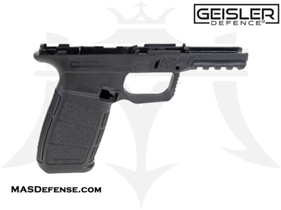 GEISLER DEFENCE 80% 19X PISTOL FRAME ONLY - GD-1917FO-BLK - BLACK Glock 19 Glock 17 P80