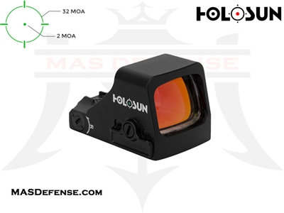 HOLOSUN ELITE GREEN DOT REFLEX SIGHT - HE507K-GR-X2 HE507K-GR-V2