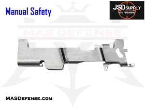JSD MUP-1 80% P320 FRAME INSERT FOR SIG SAUERÂ® P320 MODULAR CHASSIS MANUAL SAFETY