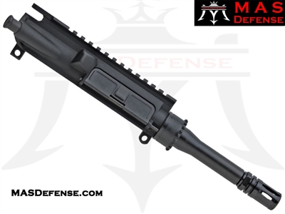 5.25" 9MM AR-15 BARRELED UPPER - MIL SPEC BARREL NUT