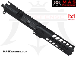 5.25" 9MM AR-15 BARRELED UPPER - MAS DEFENSE NERO 7.25" M-LOK RAIL