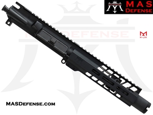 6" 300 BLACKOUT BARRELED UPPER - MAS NERO  7.25" M-LOK RAIL