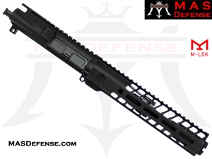 7.5" 300 BLACKOUT AR-15 BARRELED UPPER - MAS DEFENSE NERO 9.87" M-LOK RAIL