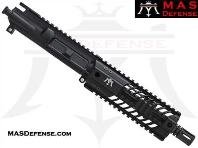 7.5" 300 BLACKOUT AR-15 BARRELED UPPER - MAS DEFENSE SQUADRON 7" LIGHTWEIGHT QUAD RAIL