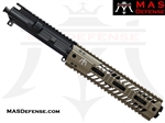 7.5" 300 BLACKOUT AR-15 BARRELED UPPER - MAS DEFENSE SQUADRON 9.87" LIGHTWEIGHT QUAD RAIL - FDE