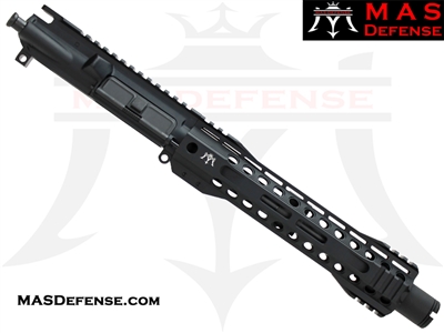 8.0" 300 BLACKOUT AR-15 BARRELED UPPER - MAS DEFENSE RIDGELINE 9.87" M-LOK RAIL