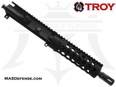 8.5" 300 BLACKOUT BARRELED UPPER - TROY ALPHA RAIL 7"