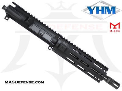 8.5" 300 BLACKOUT BARRELED UPPER - YANKEE HILL 7.29" MR7 M-LOK