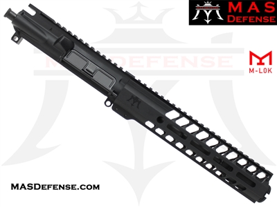 8" 9MM BARRELED UPPER - MAS NERO 9.87" M-LOK RAIL