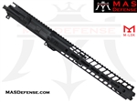 10.5" 300 BLACKOUT AR-15 BARRELED UPPER - MAS DEFENSE NERO 12.62" M-LOK RAIL