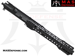 10.5" 300 BLACKOUT AR-15 BARRELED UPPER - MAS DEFENSE RIDGELINE 12.62" M-LOK RAIL