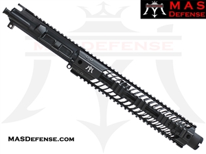 10.5" 300 BLACKOUT AR-15 BARRELED UPPER - MAS DEFENSE SQUADRON 12" LIGHTWEIGHT QUAD RAIL