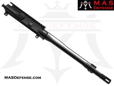 13.7" 5.56 / .223 AR-15 BARRELED UPPER - MAS DEFENSE MIL SPEC BARREL NUT - MID-LENGTH GAS