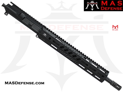 14.5" 5.56 / .223 AR-15 BARRELED UPPER - MAS DEFENSE 12.62" MW8 OCTAGON M-LOK RAIL