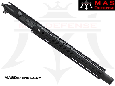 14.5" 5.56 / .223 BARRELED UPPER - MAS DEFENSE 15" MW8 OCTAGON M-LOK RAIL