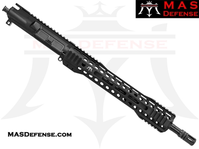 14.5" 5.56 / .223 AR-15 BARRELED UPPER - MAS DEFENSE RIDGELINE 12.62" M-LOK RAIL