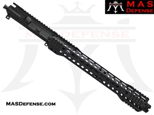 14.5" 5.56 / .223 BARRELED UPPER - MAS RIDGELINE 15" M-LOK RAIL