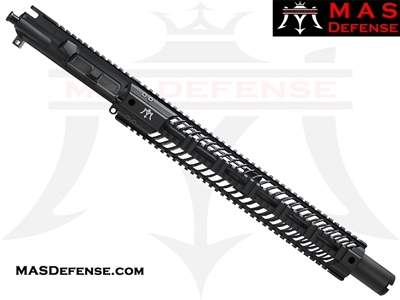 14.5" 5.56 / .223 BARRELED UPPER - MAS SQUADRON 15" LIGHTWEIGHT QUAD RAIL - BALLISTIC ADVANTAGE BARREL