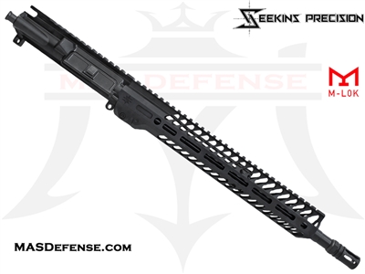 14.5" 5.56 / .223 BARRELED UPPER - SEEKINS NOXS M-LOK 12.87" RAIL - BALLISTIC ADVANTAGE BARREL