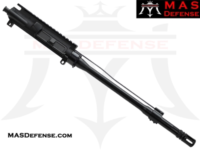 14.5" 5.56 / .223 AR-15 BARRELED UPPER - MAS DEFENSE MIL SPEC BARREL NUT - MID-LENGTH GAS