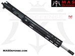 16" .223 WYLDE AR-15 BARRELED UPPER - MAS DEFENSE 12.62" MW8 OCTAGON M-LOK RAIL - BALLISTIC ADVANTAGE BARREL