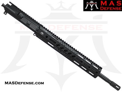 16" 300 BLACKOUT AR-15 BARRELED UPPER - MAS DEFENSE 12.62" MW8 OCTAGON M-LOK RAIL - PISTOL GAS