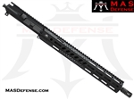 16" 300 BLACKOUT BARRELED UPPER - MAS DEFENSE 15" MW8 OCTAGON M-LOK RAIL