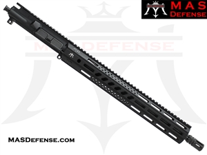 16" 300 BLACKOUT BARRELED UPPER - MAS DEFENSE 15" MW8 OCTAGON M-LOK RAIL