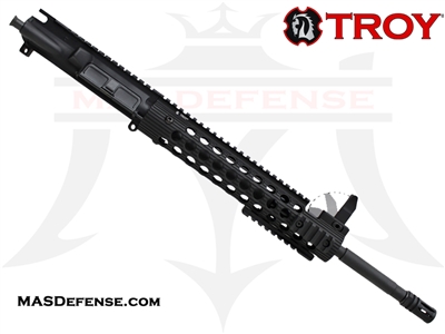 16" 300 BLACKOUT BARRELED UPPER - TROY ALPHA RAIL 11" WITH FRONT SIGHT