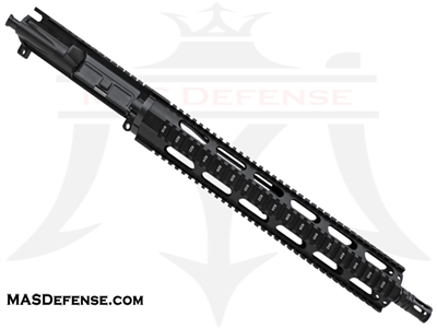 16" 300 BLACKOUT BARRELED UPPER - OMEGA 15" SERIES - CARBINE GAS