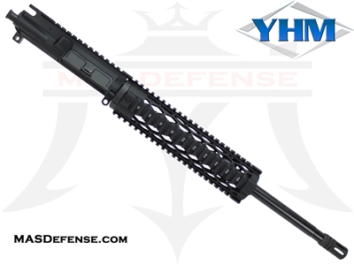 16" 300 BLACKOUT BARRELED UPPER - YANKEE HILL 9.675" DIAMOND - CARBINE GAS