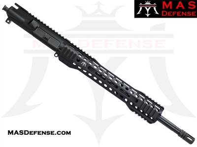 16" 5.56 / .223 AR-15 BARRELED UPPER - MAS DEFENSE RIDGELINE 12.62" M-LOK RAIL