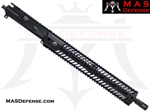 16" 5.56 / .223 AR-15 BARRELED UPPER - MAS DEFENSE SQUADRON 15" LIGHTWEIGHT QUAD RAIL