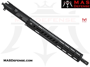 16" 9MM BARRELED UPPER - MAS DEFENSE 15" MW8 OCTAGON M-LOK RAIL