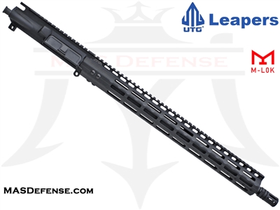 18" .223 WYLDE BARRELED UPPER - UTG SUPER SLIM 17" M-LOK